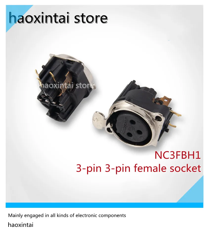 1pcs Switzerland Newtrek NC3FBH1 welding plate XLR female seat 3-core Canon socket with metal flange
1pcs Switzerland Newtrek NC3FBH1 welding plate XLR female seat 3-core Canon socket with metal flange