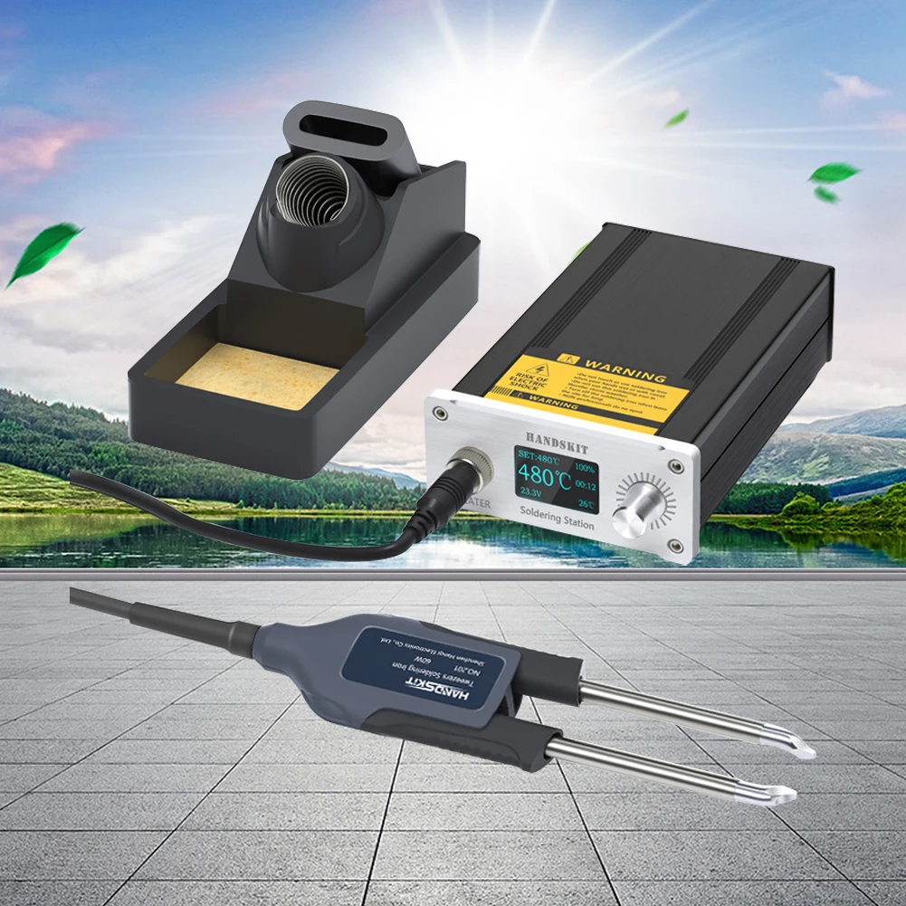 60W Desoldering Suction Tin Gun Station with Suction Pick Up Pen Soldering Iron Hot Air Gun Rework Station Sleep Mode for Repair
60W Desoldering Suction Tin Gun Station with Suction Pick Up Pen Soldering Iron Hot Air Gun Rework Station Sleep Mode for Repair