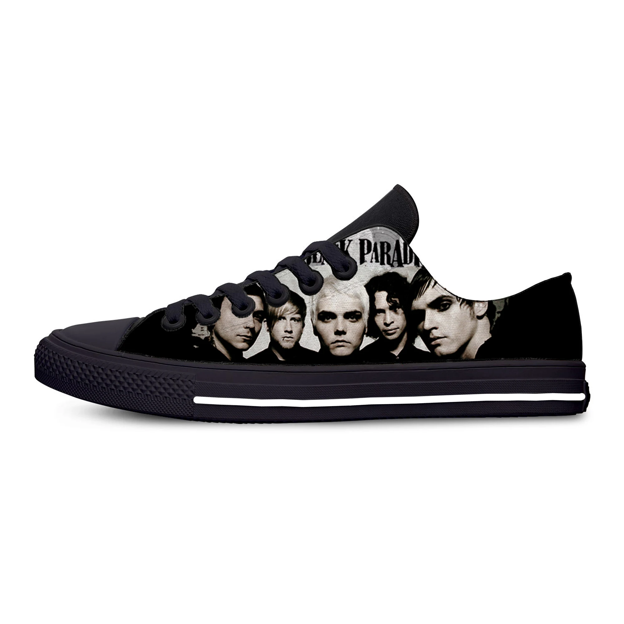 My Chem Ical Roman Ce Men Women Canvas Flats Kawaii Vulcanized Shoes 2021 New Cartoon Retro Anime Style Casual Shoes
My Chem Ical Roman Ce Men Women Canvas Flats Kawaii Vulcanized Shoes 2021 New Cartoon Retro Anime Style Casual Shoes