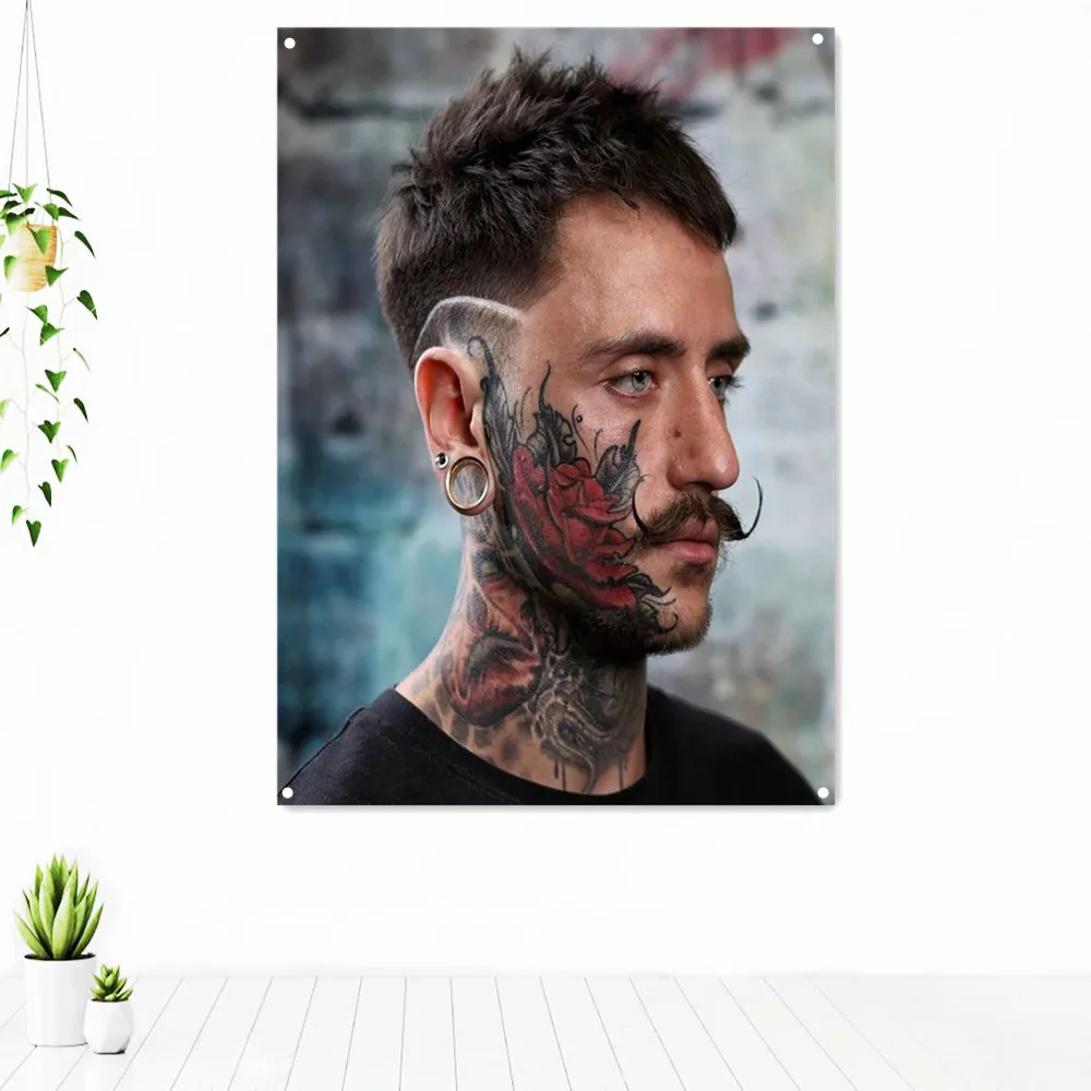 Men's Hairstyle Trends Poster Barber Shop Home Decor Painting Banner Face Neck Tattoo Artwork Tapestry Wall Art Hanging Flag
Men's Hairstyle Trends Poster Barber Shop Home Decor Painting Banner Face Neck Tattoo Artwork Tapestry Wall Art Hanging Flag