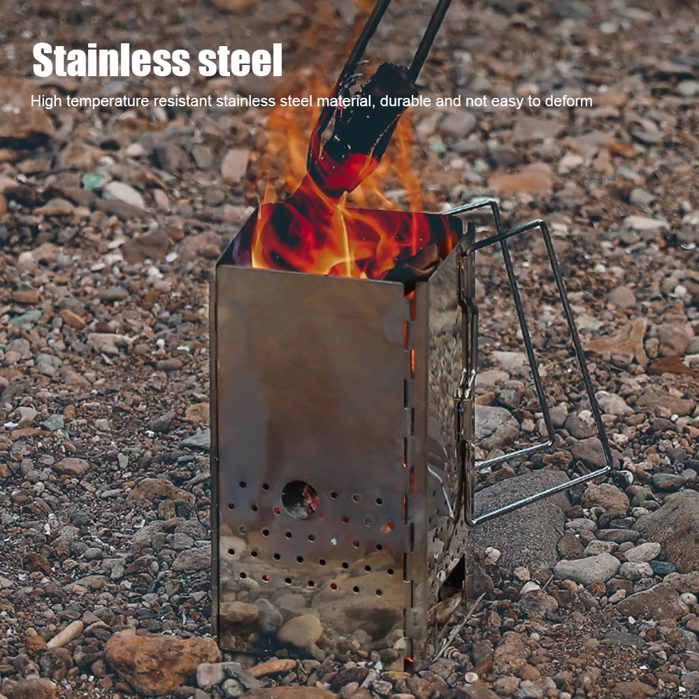 Camping BBQ Grill Burning Stove Multipurpose Stainless Steel Folding Camp Stove Portable Wood Oven for Outdoor Picnic BBQ 2022
Camping BBQ Grill Burning Stove Multipurpose Stainless Steel Folding Camp Stove Portable Wood Oven for Outdoor Picnic BBQ 2022