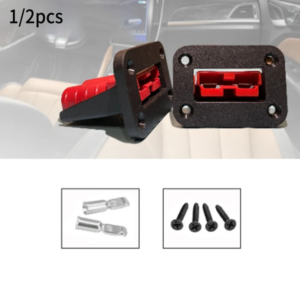 1/2Pcs For Anderson Socket Panel Plug Flush Mount Plate With Screw 600W 50A Mounting Bracket Panel Cover Socket Cart Caravan
1/2Pcs For Anderson Socket Panel Plug Flush Mount Plate With Screw 600W 50A Mounting Bracket Panel Cover Socket Cart Caravan