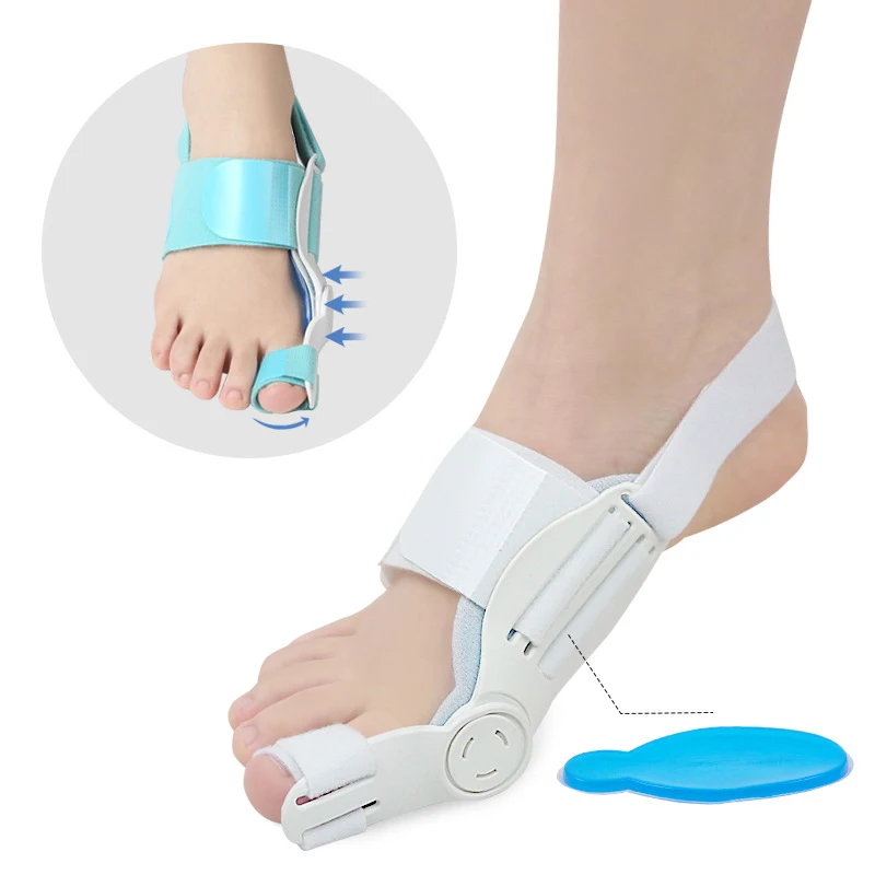 1Pc Hallux Valgus Bunion Corrector Adjustable Toe Protector Orthopedic Bone Thumb Big Toes Separators Splint Feet Straightener
1Pc Hallux Valgus Bunion Corrector Adjustable Toe Protector Orthopedic Bone Thumb Big Toes Separators Splint Feet Straightener