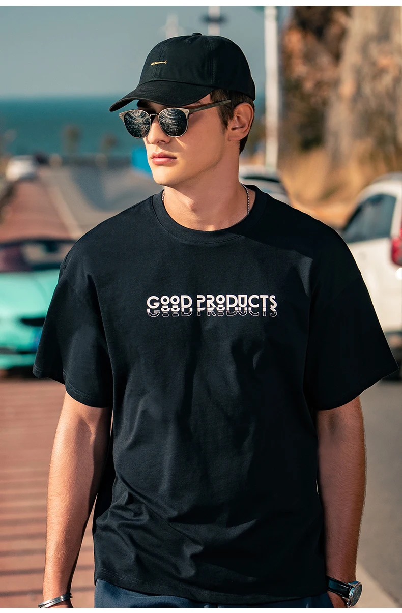 5898 2021 new creative printing loose compassionate national tide heavy cotton short-sleeved T-shirt
5898 2021 new creative printing loose compassionate national tide heavy cotton short-sleeved T-shirt