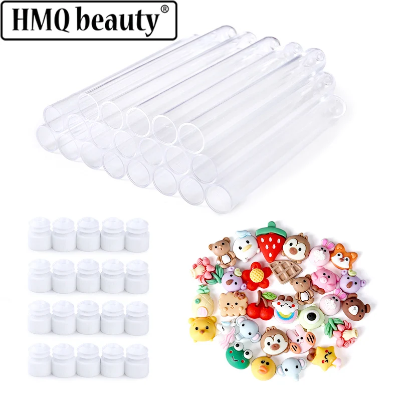 20Pcs DIY Eyebrow Brush Tube Resin Decoration Multiple Style Cute Pattern Random Decorations Dust-proof Lash Extension Tools
20Pcs DIY Eyebrow Brush Tube Resin Decoration Multiple Style Cute Pattern Random Decorations Dust-proof Lash Extension Tools