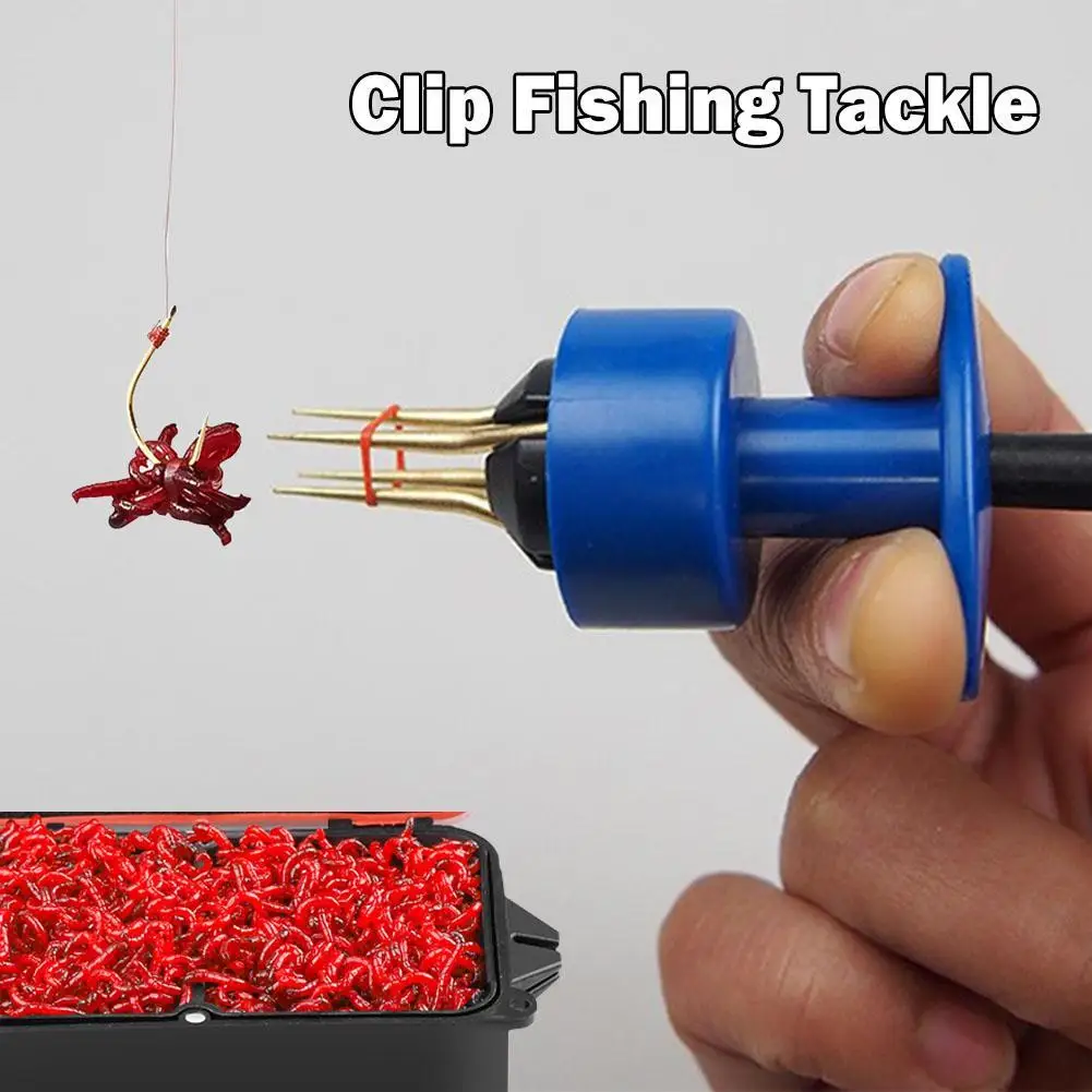 1pc Carp Fishing Lures Professional Earthworm Bloodworm Clip Fishing Tackle Accessory Up Boilies Bait Band Tool Lightweight
1pc Carp Fishing Lures Professional Earthworm Bloodworm Clip Fishing Tackle Accessory Up Boilies Bait Band Tool Lightweight