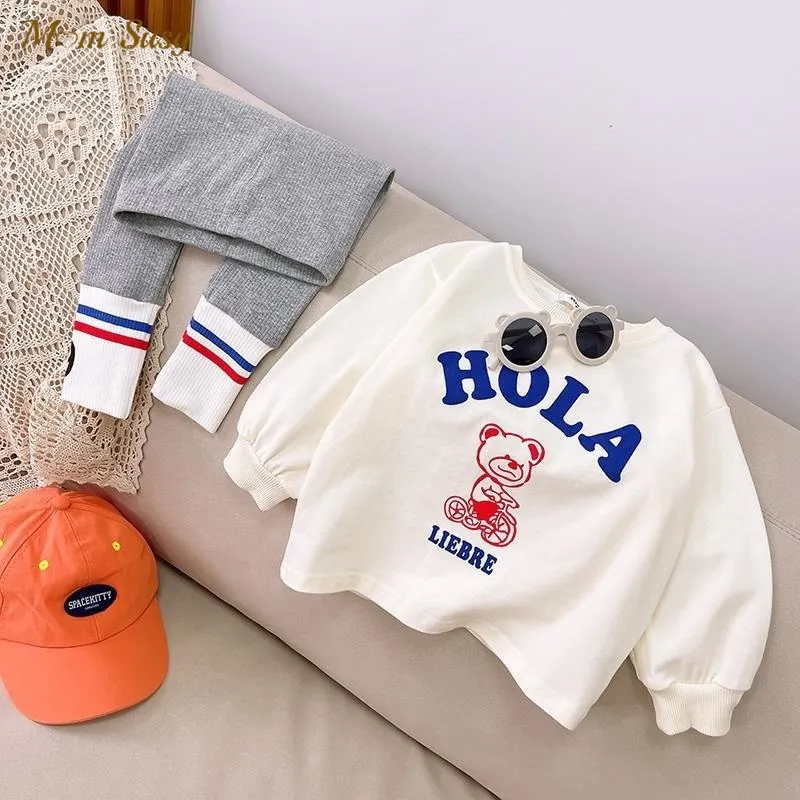 Set Pant Baby Baby Hoodie Infant Clothes Cotton 2pcs Fashion Boy Set Girl Sweatshirt+legging Toddler Clothes Bear Cartoon
Set Pant Baby Baby Hoodie Infant Clothes Cotton 2pcs Fashion Boy Set Girl Sweatshirt+legging Toddler Clothes Bear Cartoon