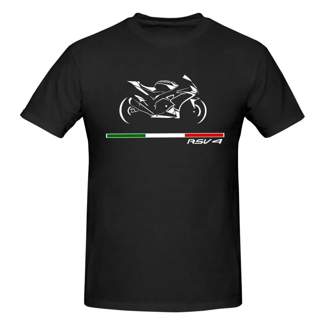 Повседневная футболка APRILIA RSV 4 мужские футболки модные с коротким рукавом и