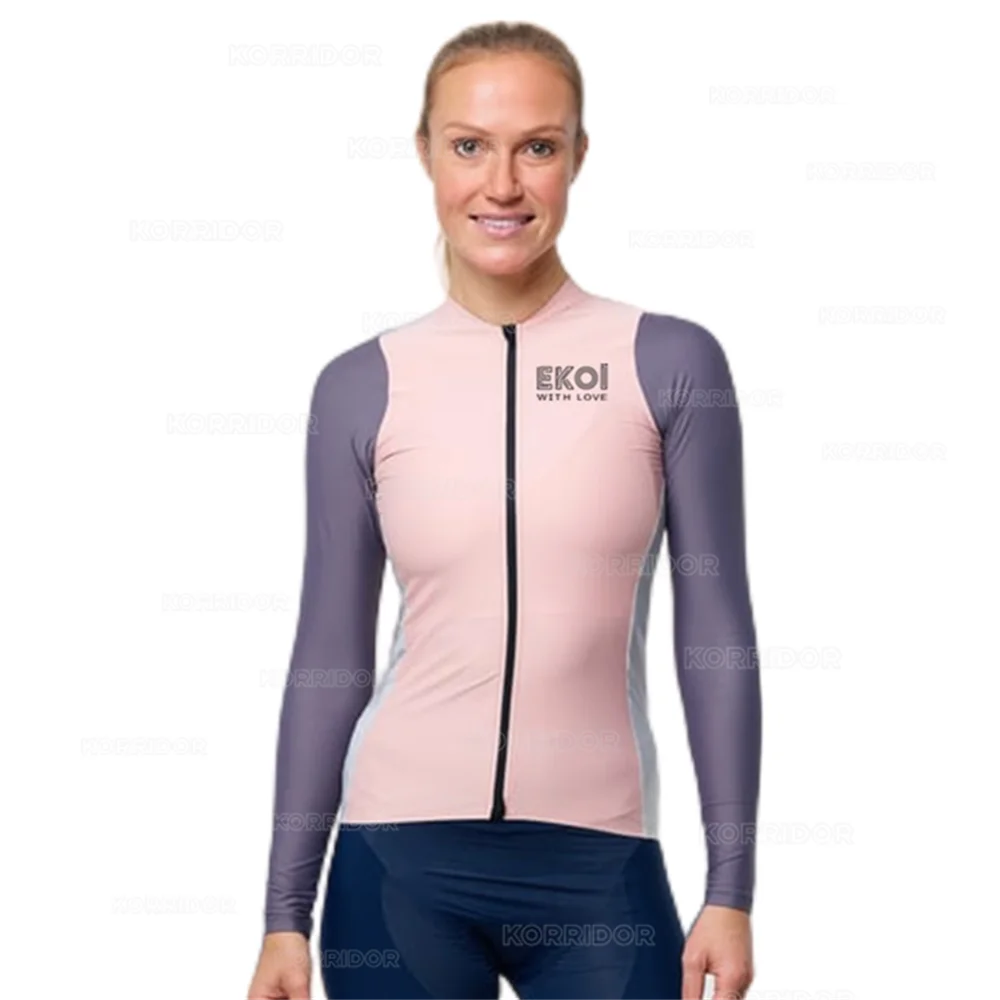 EKOI WITH LOVE 2024 New Summer Cycling Clothes Women Long Sleeve Cycling Jersey Suit Outdoor Riding Bike MTB Clothing Set
EKOI WITH LOVE 2024 New Summer Cycling Clothes Women Long Sleeve Cycling Jersey Suit Outdoor Riding Bike MTB Clothing Set