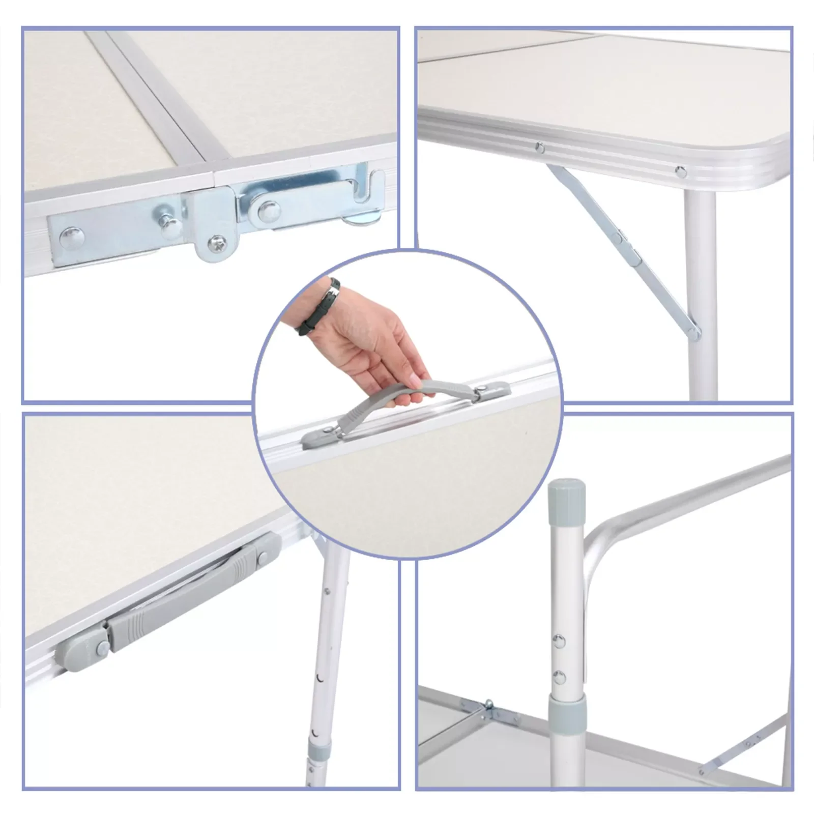 2023 120 x 60 x 70 4Ft Portable Multipurpose Folding Table White chair camping equipment garden furniture sets camping Container
2023 120 x 60 x 70 4Ft Portable Multipurpose Folding Table White chair camping equipment garden furniture sets camping Container
