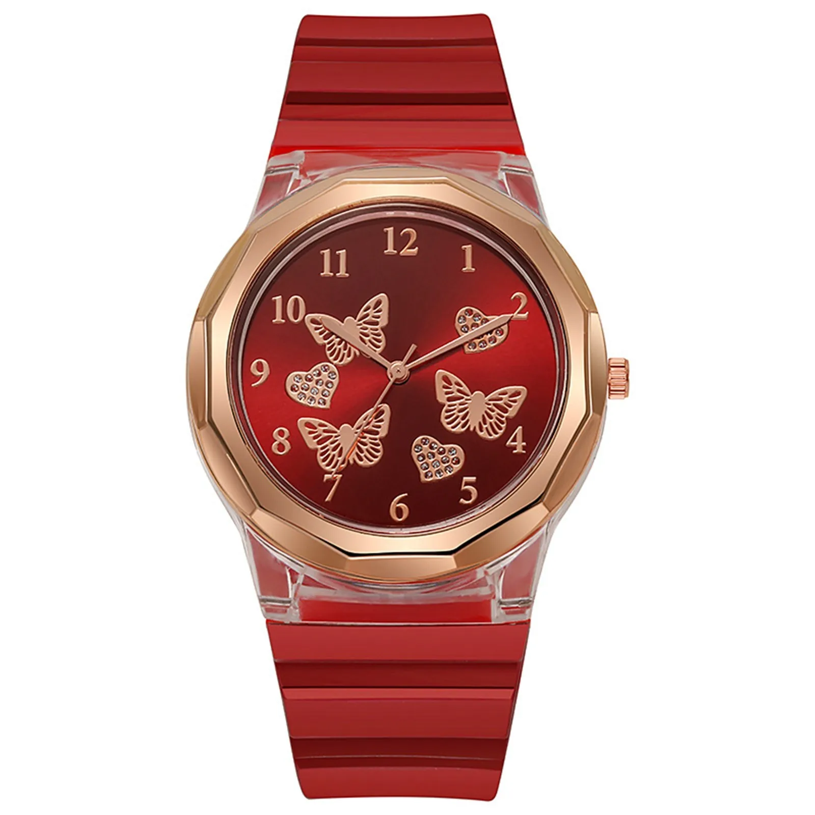 

Watch Silicone Wristband Men's And Women's Watch Quartz Watch reloj mujer zegarek damski montre femme relogio feminino reloj