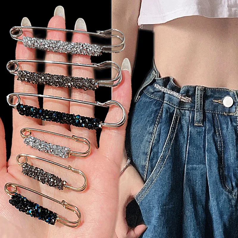 Fashion Rhinestone Waist Buckle Fixed Strap Charm Safety Pin Brooch Anti Fall Sweater Cardigan Clip Chain Pearl Brooches Jewelry
Fashion Rhinestone Waist Buckle Fixed Strap Charm Safety Pin Brooch Anti Fall Sweater Cardigan Clip Chain Pearl Brooches Jewelry