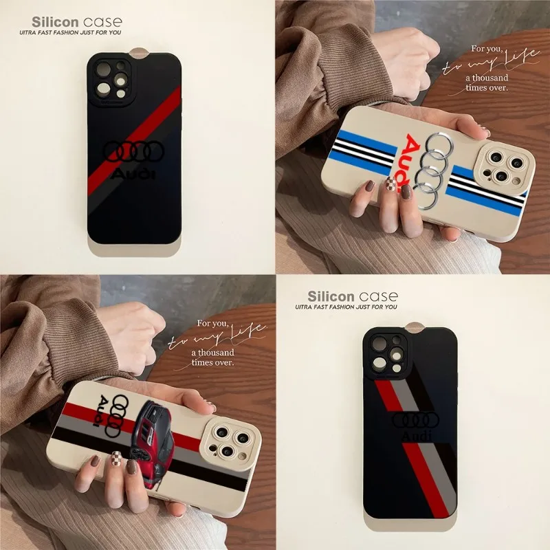 Sports Car Audi Phone Case For IPhone 14 13 11 12 Pro Max Mini X XR XS 7 8 Plus Hitomi Mobile Couple Cover
Sports Car Audi Phone Case For IPhone 14 13 11 12 Pro Max Mini X XR XS 7 8 Plus Hitomi Mobile Couple Cover