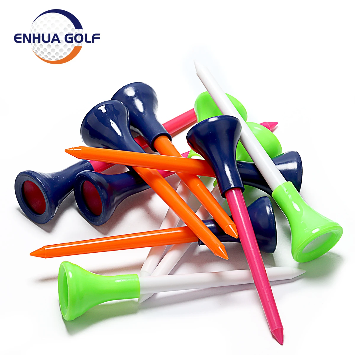 Golf Tees Free Shipping 100 Pcs/package Multi Color Plastic Golf Tees 83mm Durable Rubber Cushion Top Golf Tee Golf Accessories
Golf Tees Free Shipping 100 Pcs/package Multi Color Plastic Golf Tees 83mm Durable Rubber Cushion Top Golf Tee Golf Accessories