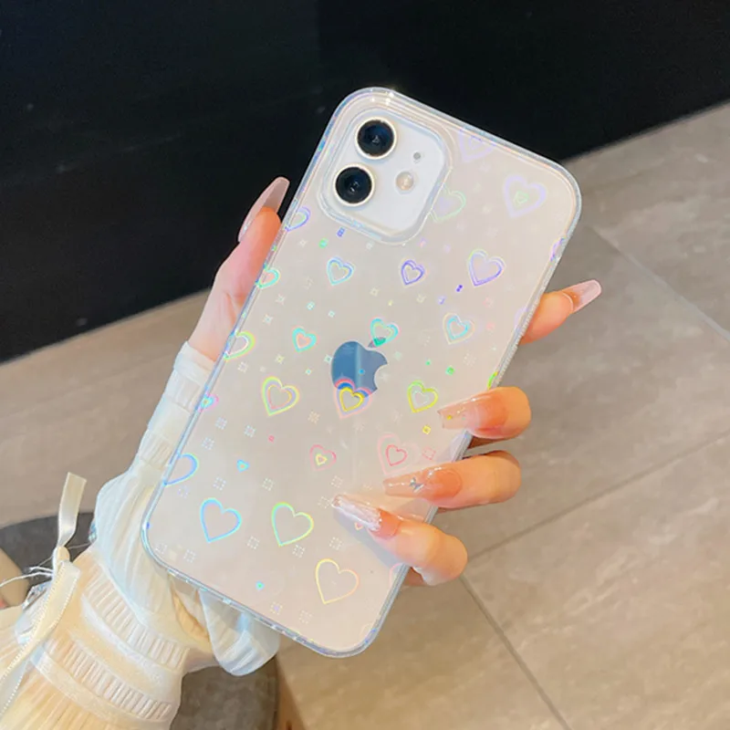 Fashion Gradient Laser Love Heart Pattern Case For Vivo Y33 2022 Y50 Y30 Y31 Y53S Y51A Y21 Y33S Y21S Y51 Y5S U20 V15 Pro Cover
Fashion Gradient Laser Love Heart Pattern Case For Vivo Y33 2022 Y50 Y30 Y31 Y53S Y51A Y21 Y33S Y21S Y51 Y5S U20 V15 Pro Cover