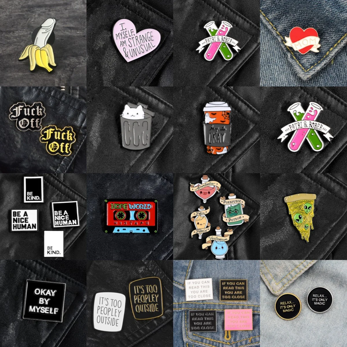 Creative Enamel Pin You Are Favorite Gift Cartoon Brooch Funny Badges Stay Away From Anxiety Halloween Brooches
Creative Enamel Pin You Are Favorite Gift Cartoon Brooch Funny Badges Stay Away From Anxiety Halloween Brooches