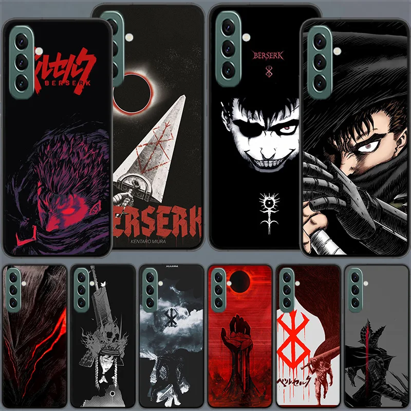

Berserk Guts Anime Phone Case For Samsung Galaxy M52 M51 M32 M31S M30S M21 M12 M11 A70 A50 A40 A30 A20 A10 A9 A8 A7 A6 Plus A90