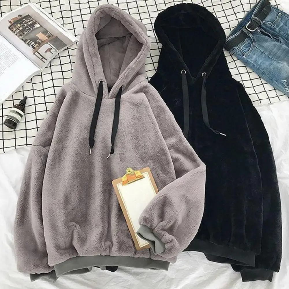 Couple Sweatshirt Fashion Shrink Resistant Elastic Cuffs Daily Wear Hooded Sweatshirt Plush Hoodie
Couple Sweatshirt Fashion Shrink Resistant Elastic Cuffs Daily Wear Hooded Sweatshirt Plush Hoodie
