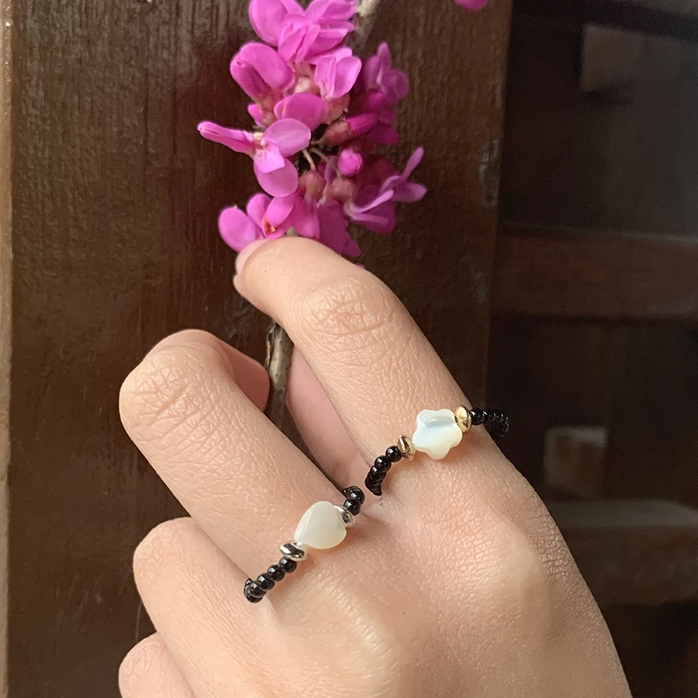 Shell Ring Star Heart Oval Natural Stone Handmade Rings for Women Stretch Rope Birthday Gifts Adjustable Wedding Party Jewelry
Shell Ring Star Heart Oval Natural Stone Handmade Rings for Women Stretch Rope Birthday Gifts Adjustable Wedding Party Jewelry