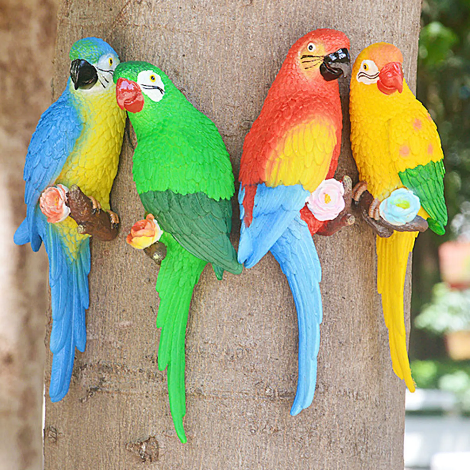 Полимерная статуя попугая, настенное крепление «сделай сам», уличное украшение для сада, дерева, скульптура животного для дома и офиса
Полимерная статуя попугая, настенное крепление «сделай сам», уличное украшение для сада, дерева, скульптура животного для дома и офиса