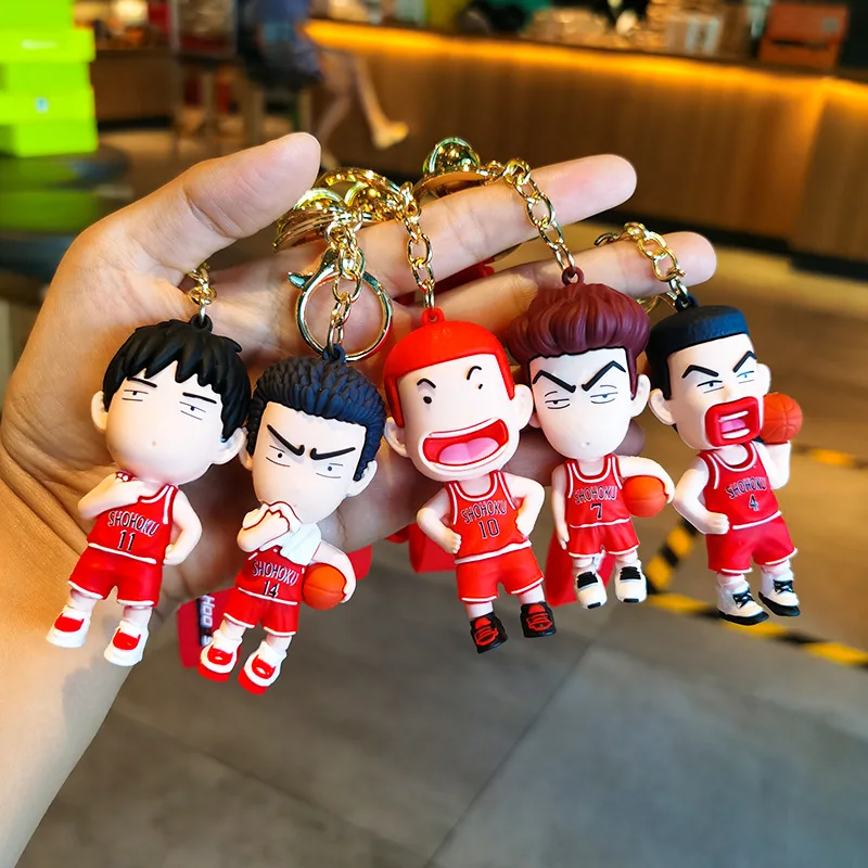 Slam Dunk Master Keychain Rukawa Kaede Sakuragi Hanamichi Car School Bag Pendant Gift For Woman Children Car Decoratio
Slam Dunk Master Keychain Rukawa Kaede Sakuragi Hanamichi Car School Bag Pendant Gift For Woman Children Car Decoratio