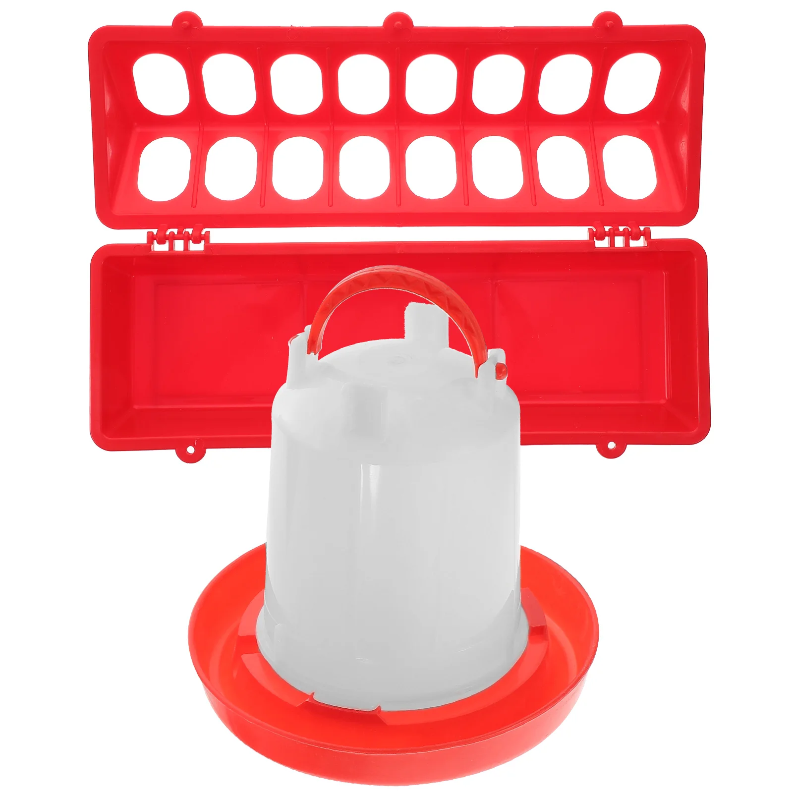 Pet Food Container Rutted Chicken Multi-use Poultry Feeder Clear Holder Feeding Trough Pigeon Supplies Cage Plastic Case Bowl
Pet Food Container Rutted Chicken Multi-use Poultry Feeder Clear Holder Feeding Trough Pigeon Supplies Cage Plastic Case Bowl