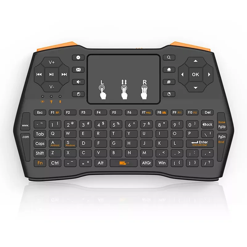 i8 Plus RGB Keyboard Mini 2.4GHz Air Mouse Wireless Keyboard Remote Control Touchpad For Android TV Box PC Xbox 360 PS4 Keyboard
i8 Plus RGB Keyboard Mini 2.4GHz Air Mouse Wireless Keyboard Remote Control Touchpad For Android TV Box PC Xbox 360 PS4 Keyboard