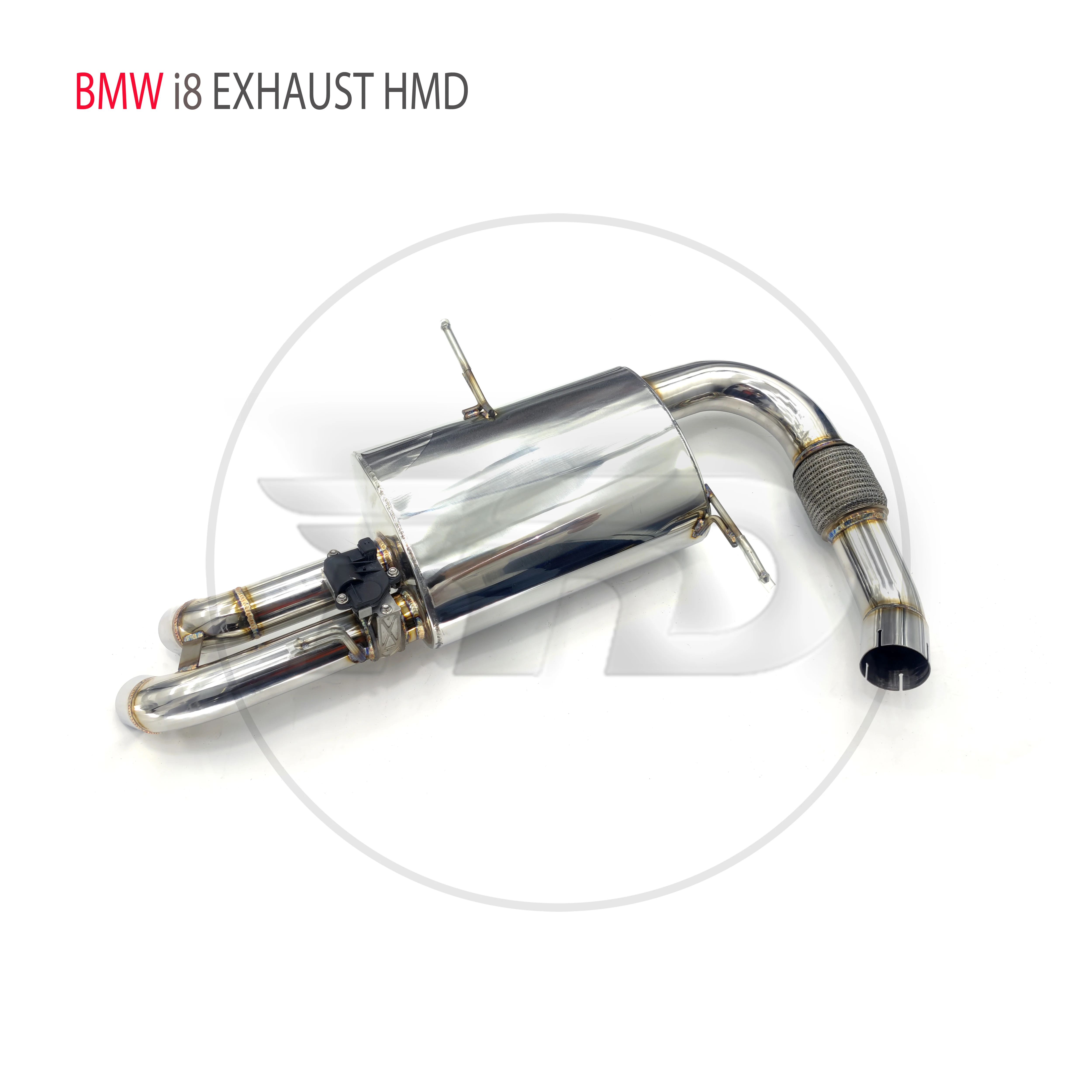 HMD Stainless Steel Exhaust System Performance Catback is Suitable for BMW i8 1.5T Car Valve Muffler 
HMD Stainless Steel Exhaust System Performance Catback is Suitable for BMW i8 1.5T Car Valve Muffler