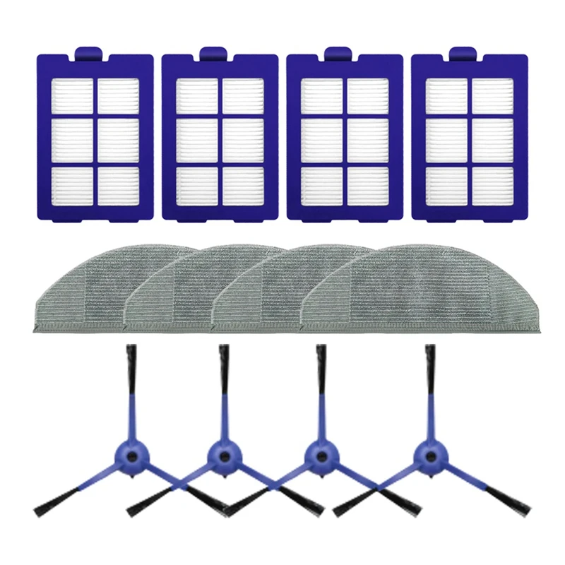 Сменные детали для Eufy Robovac серии X8, гибридные боковые щетки для пылесоса, насадки для швабры, Hepa-фильтр, аксессуары 
Сменные детали для Eufy Robovac серии X8, гибридные боковые щетки для пылесоса, насадки для швабры, Hepa-фильтр, аксессуары