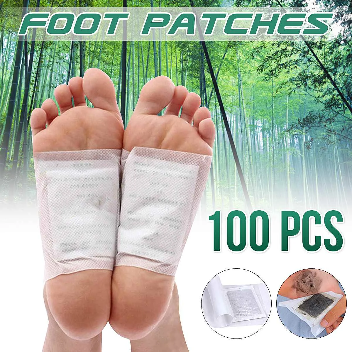 100pcs Detox Foot Patches Pads Body Toxins Feet Slimming Cleansing HerbalAdhesive Relieve Stress and Relax the Body Mind
100pcs Detox Foot Patches Pads Body Toxins Feet Slimming Cleansing HerbalAdhesive Relieve Stress and Relax the Body Mind