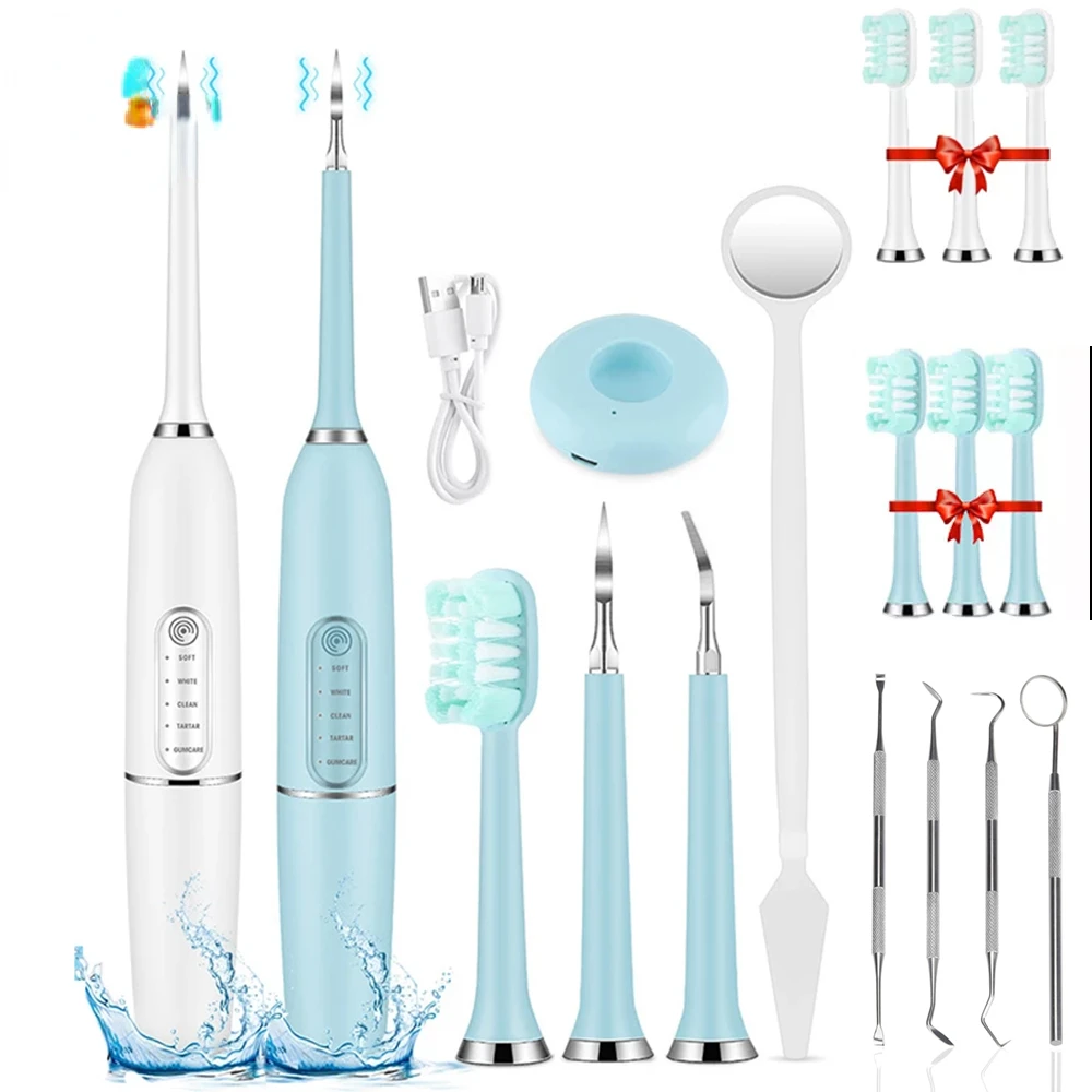 Dental Calculus Remover Sonic Tartar Dental Scaler Teeth Whitening Irrigator Remove Tartar Scaler Teeth Care
Dental Calculus Remover Sonic Tartar Dental Scaler Teeth Whitening Irrigator Remove Tartar Scaler Teeth Care