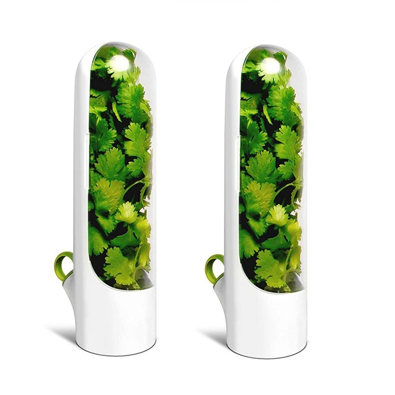 2PCS Fresh-Keeping Box Herb Crisper Cup Type Food Storage Container Vegetable Preservation For Dill Coriander
2PCS Fresh-Keeping Box Herb Crisper Cup Type Food Storage Container Vegetable Preservation For Dill Coriander