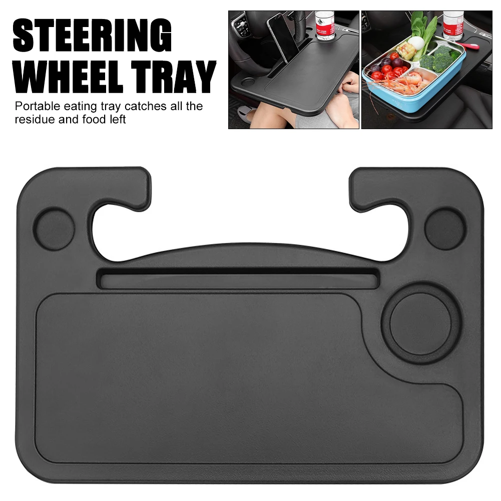 Car Steering Wheel Tray Laptop Desk with Phone Holder Car Travel Table Hook On Coffe Drink Food Holder Table Holder Accessories
Car Steering Wheel Tray Laptop Desk with Phone Holder Car Travel Table Hook On Coffe Drink Food Holder Table Holder Accessories