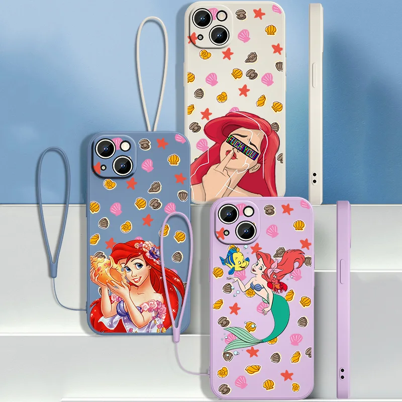 Mermaid Cute For Apple iPhone 14 13 12 11 Pro Max mini XS XR X 8 7 6S 6 Plus Liquid Rope Phone TPU Case Cover Capa
Mermaid Cute For Apple iPhone 14 13 12 11 Pro Max mini XS XR X 8 7 6S 6 Plus Liquid Rope Phone TPU Case Cover Capa