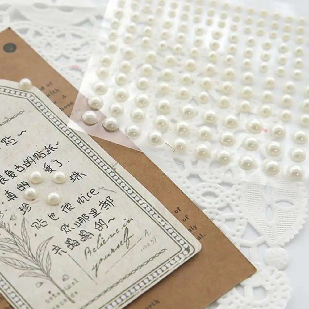 Decorative Sticker Painless Vivid Album Decoration Face Makeup Pearl Decal Face Pearl Sticker for Women
Decorative Sticker Painless Vivid Album Decoration Face Makeup Pearl Decal Face Pearl Sticker for Women