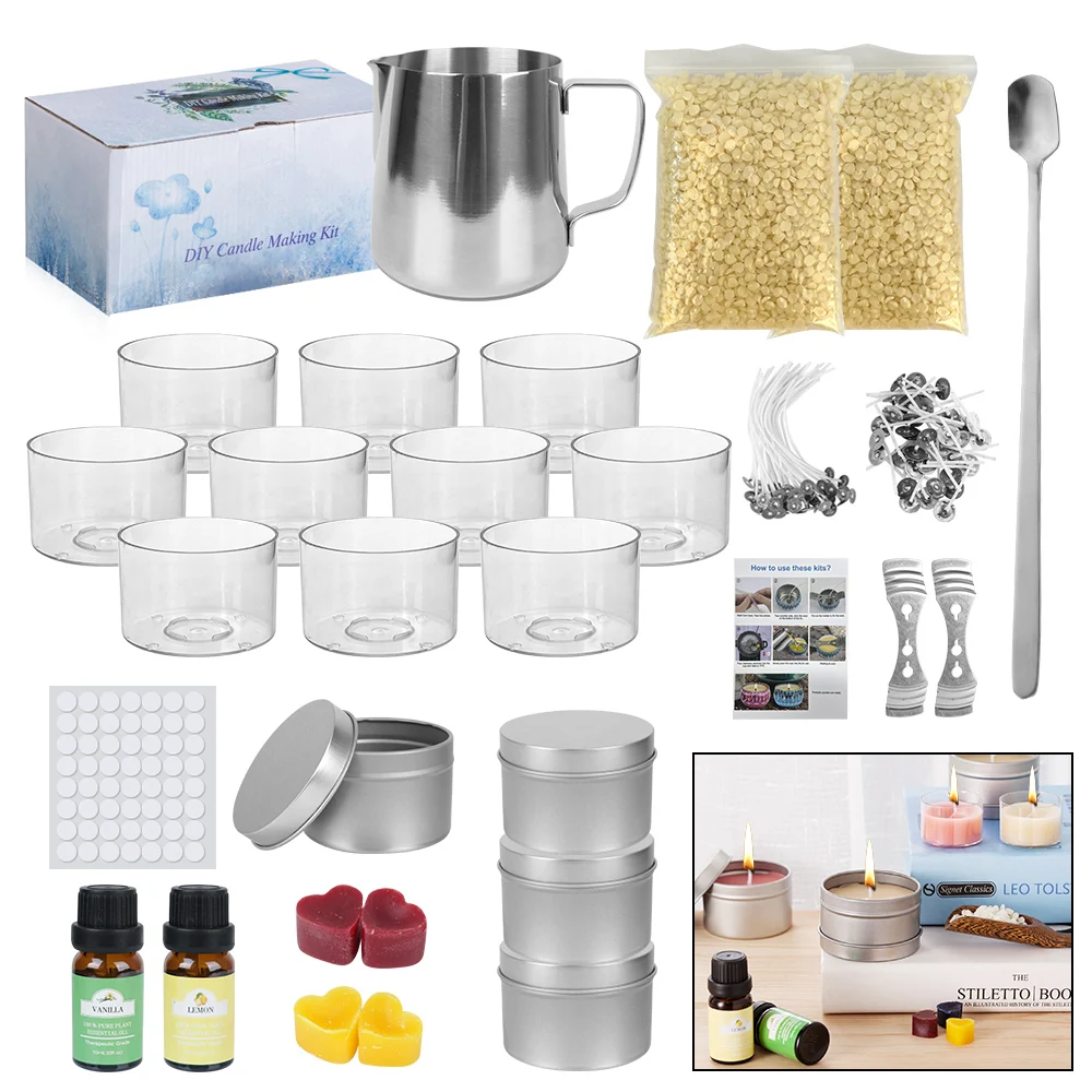 1 Set Handmade Gifts for Birthday Wedding Party Beeswax Arts and Crafts DIY Candle Making Kit Candle Making Supplies
1 Set Handmade Gifts for Birthday Wedding Party Beeswax Arts and Crafts DIY Candle Making Kit Candle Making Supplies