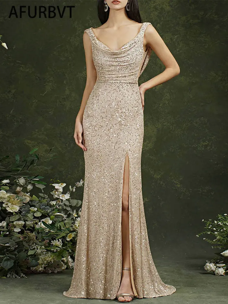 Split Thigh Sequins Cami Dress Elegant Cocktail Dress Sexy Party Dress Luxurious Women's Maxi Long Sparkling Dress vestidos
Split Thigh Sequins Cami Dress Elegant Cocktail Dress Sexy Party Dress Luxurious Women's Maxi Long Sparkling Dress vestidos