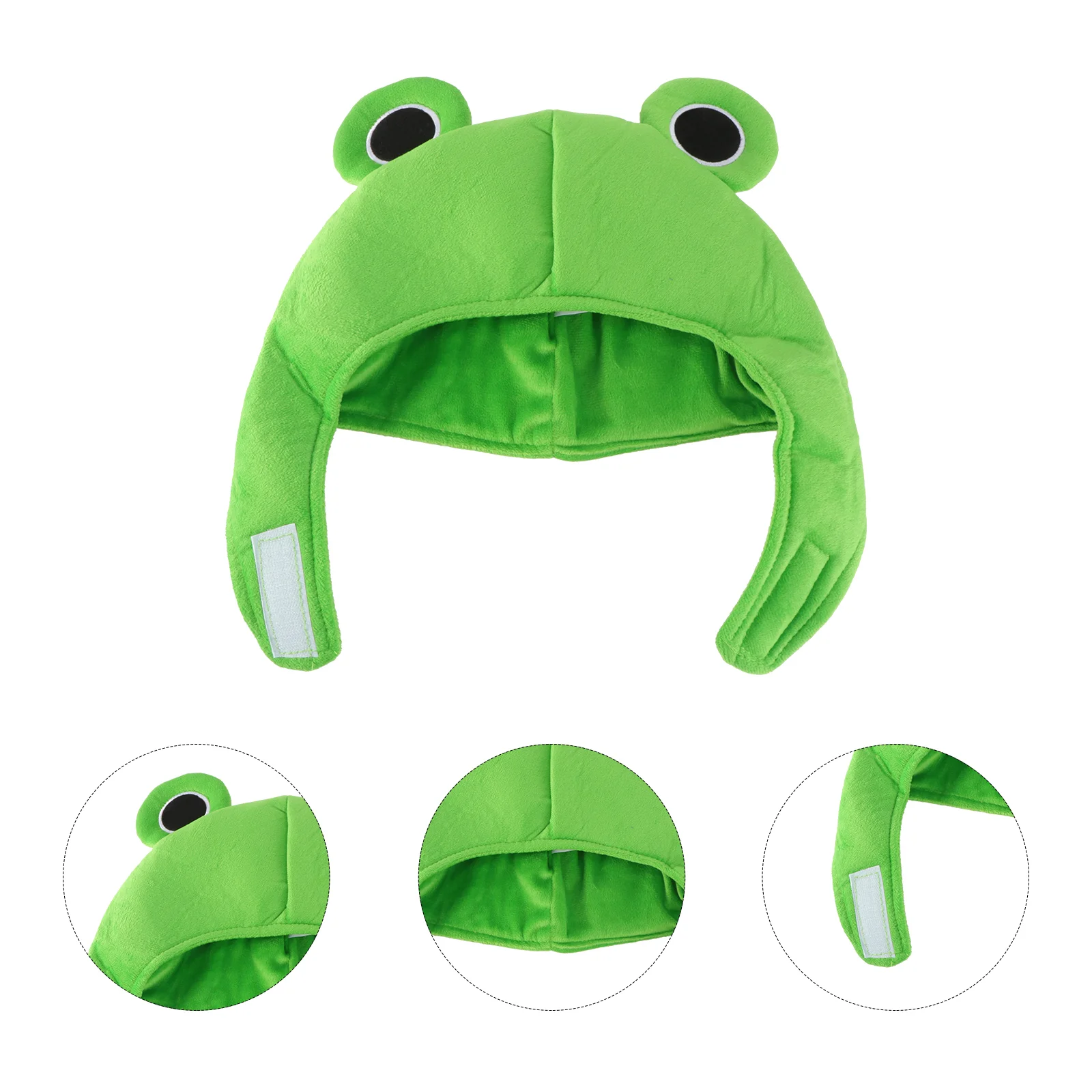 Hat Frog Plush Costume Headgear Hats Cosplay Animal Cap Cartoon Ears Warm Photo Cute Headdress Winter Scarf Props Bucket Green
Hat Frog Plush Costume Headgear Hats Cosplay Animal Cap Cartoon Ears Warm Photo Cute Headdress Winter Scarf Props Bucket Green