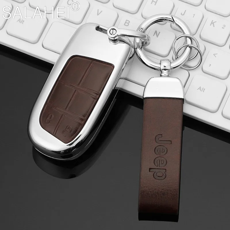 Zinc Alloy Car Leather Key Case Cover Holder Shell For Jeep Renegade Wrangler Patriot Grand Cherokee Compass Liberty WK2 KL 2014
Zinc Alloy Car Leather Key Case Cover Holder Shell For Jeep Renegade Wrangler Patriot Grand Cherokee Compass Liberty WK2 KL 2014