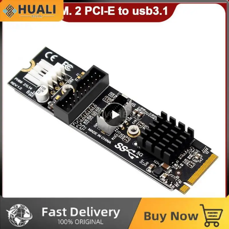 Expansion Card Good Conductivity Wear Resistance High Gold Plating Ph69 M.2 Mkey Pci-e To Front Usb Vista Adapter Controller 7
Expansion Card Good Conductivity Wear Resistance High Gold Plating Ph69 M.2 Mkey Pci-e To Front Usb Vista Adapter Controller 7