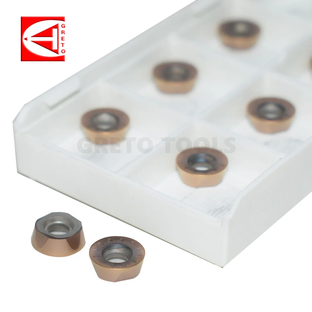 GRETO RPMT08T2MOE-JS GT4202 GT4204 Tungsten Carbide Face Milling Cutter RPMT 08T2 MOE-JS RPMT08T2MOE-JS
GRETO RPMT08T2MOE-JS GT4202 GT4204 Tungsten Carbide Face Milling Cutter RPMT 08T2 MOE-JS RPMT08T2MOE-JS