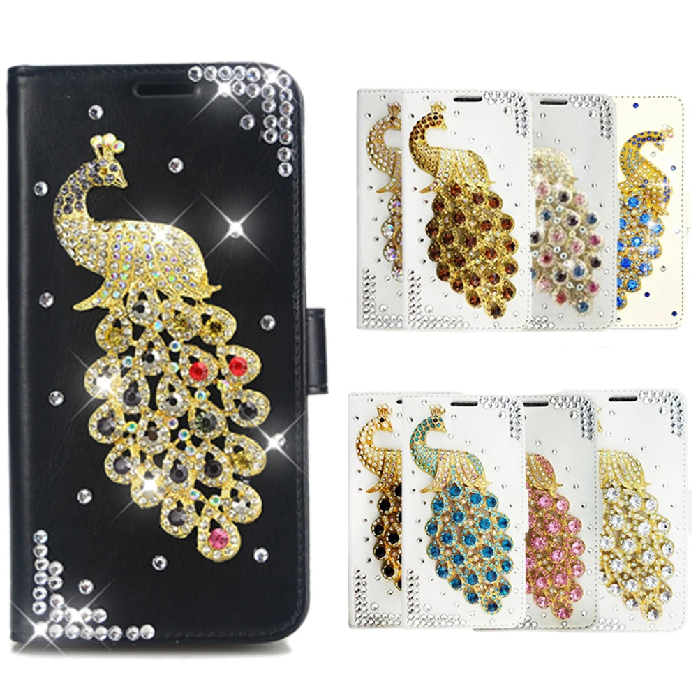 STENES Crystal Glitter Bling Leather Wallet Phone Case for iPhone - Peacock - 3D Luxury Cover
STENES Crystal Glitter Bling Leather Wallet Phone Case for iPhone - Peacock - 3D Luxury Cover
