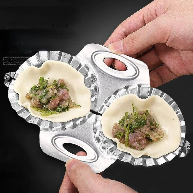 304 Stainless Steel Dumpling Mold 2 Slots for Dumplings Sculpt Kitchen Accessories Dumpling Machine Maker Manual Tools Gadgets
304 Stainless Steel Dumpling Mold 2 Slots for Dumplings Sculpt Kitchen Accessories Dumpling Machine Maker Manual Tools Gadgets