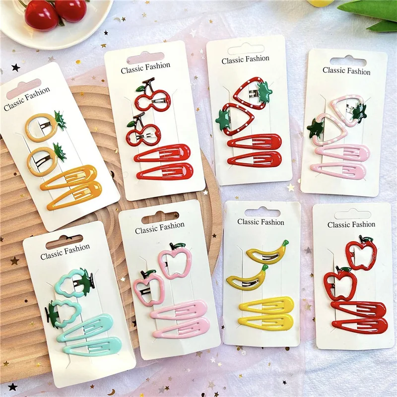 Children's Fruit Bb Clip Set Oil Dripping Korean New Bangs Clip Cute Cherry Strawberry Water Drop Hairpin
Children's Fruit Bb Clip Set Oil Dripping Korean New Bangs Clip Cute Cherry Strawberry Water Drop Hairpin