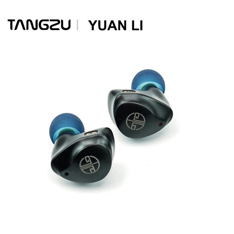 

TANGZU YuanLi 10 мм DLC Динамический драйвер наушники-вкладыши Dark Soul HIFI Аудио гарнитура IEM со съемным кабелем 0,78 мм наушники