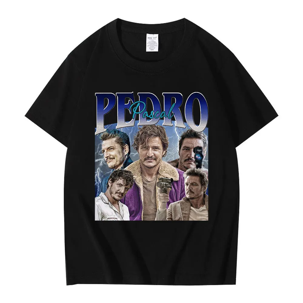 Classic Pedro Pascal Graphic Print T Shirt Movie TV Actor T-Shirt Summer Men Women Casual Cotton 0-Neck T Shirts Oversized Tops
Classic Pedro Pascal Graphic Print T Shirt Movie TV Actor T-Shirt Summer Men Women Casual Cotton 0-Neck T Shirts Oversized Tops