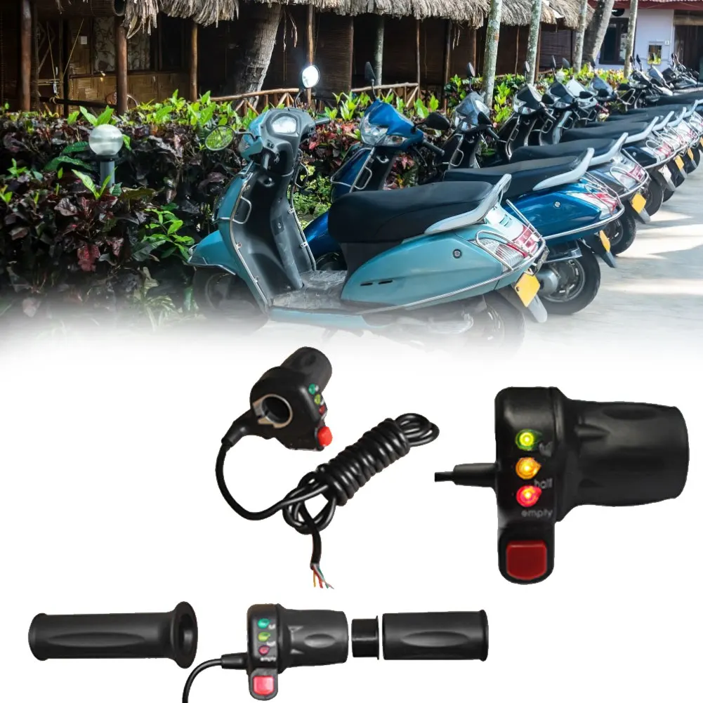 24/36/48V Electric Bike Throttle Turn Modified Speed Control Handle Bar Throttle Self-locking Parts Bike Necessaries ידית גז לאו
24/36/48V Electric Bike Throttle Turn Modified Speed Control Handle Bar Throttle Self-locking Parts Bike Necessaries ידית גז לאו