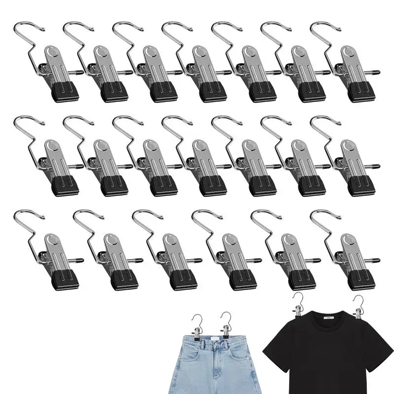 Clothes Pins Sock Hangers Clips For Laundry Portable Laundry Hooks With Clips For Towel Socks Pants Hats Shoes
Clothes Pins Sock Hangers Clips For Laundry Portable Laundry Hooks With Clips For Towel Socks Pants Hats Shoes