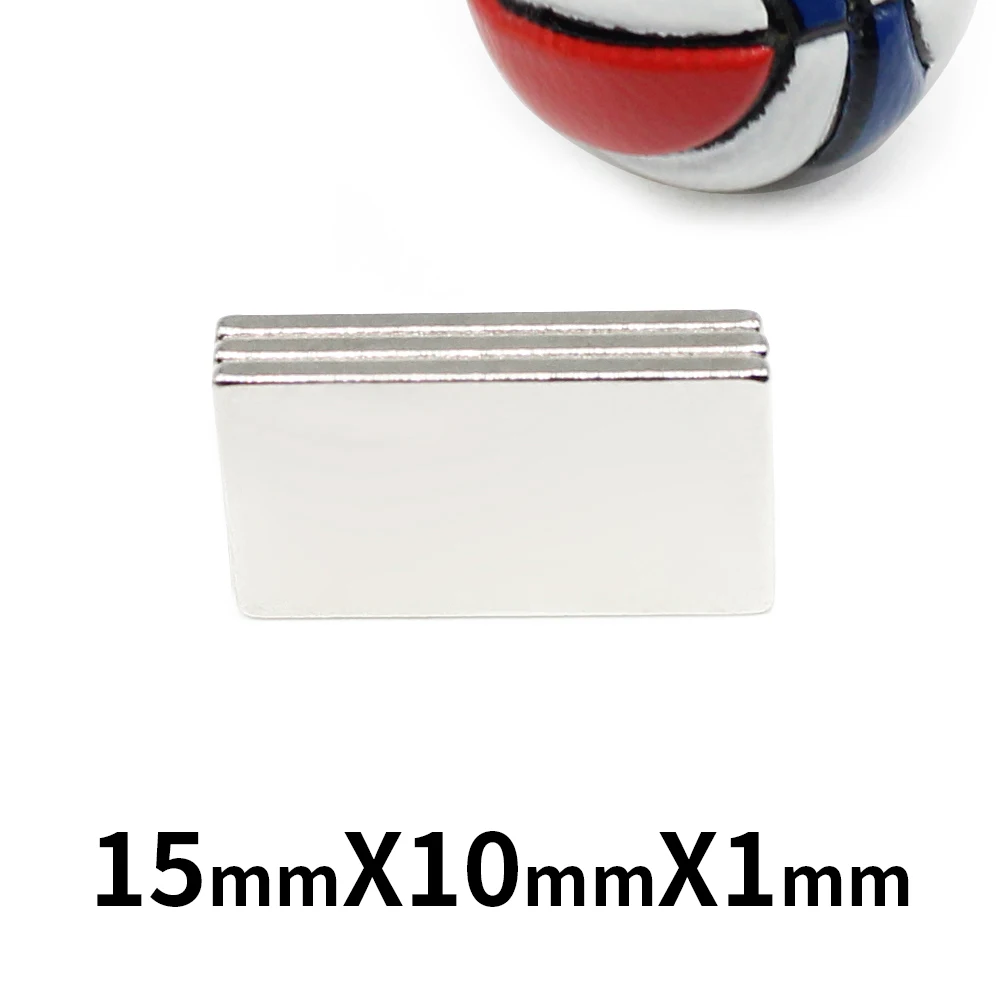5/10/20/50/100/200/300PCS 15X10X1mm Thin Block Powerful Strong Magnetic Magnets N35 Permanent Neodymium Magnets 15x10x1 15*10*1
5/10/20/50/100/200/300PCS 15X10X1mm Thin Block Powerful Strong Magnetic Magnets N35 Permanent Neodymium Magnets 15x10x1 15*10*1
