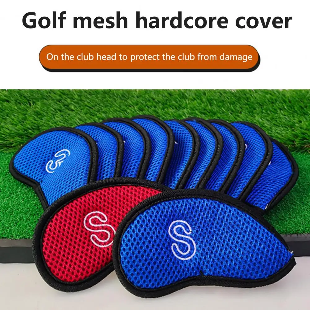 10Pcs Golf Club Protectors Vibrant Color Dustproof Nylon Mesh Number Printed Golf Club Head Protective Covers Golf Supplies
10Pcs Golf Club Protectors Vibrant Color Dustproof Nylon Mesh Number Printed Golf Club Head Protective Covers Golf Supplies